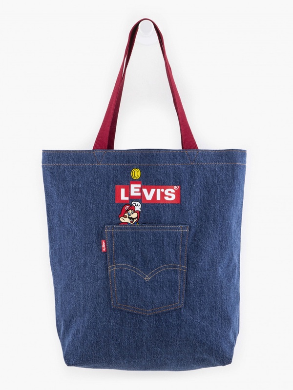 LEVI’S X Super Mario推出聯名系列服飾，簡約丹寧搭配瑪利歐造型，經典又可愛！