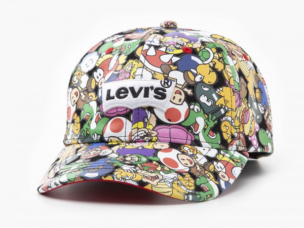 LEVI’S X Super Mario推出聯名系列服飾，簡約丹寧搭配瑪利歐造型，經典又可愛！