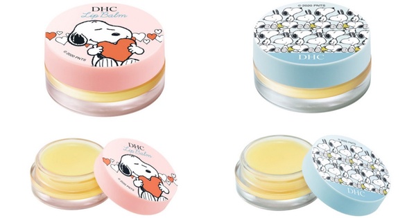DHC「史努比」聯名護唇膏登場！超萌史努比限定小圓罐，是乾燥唇人的護唇救星！