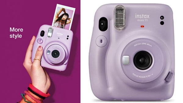FUJI mini instax 11新發售！可隨拍即印，絕美「櫻花粉、香芋紫」新色必入手！