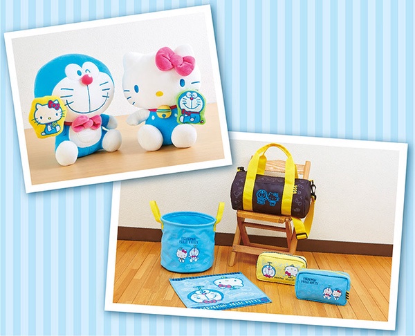 哆啦A夢 x Hello Kitty抽抽樂可愛登場，超萌擺鐘、銅鑼燒面紙套，讓人好想通通收藏！