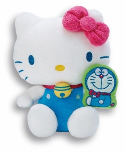 哆啦A夢 x Hello Kitty抽抽樂可愛登場，超萌擺鐘、銅鑼燒面紙套，讓人好想通通收藏！