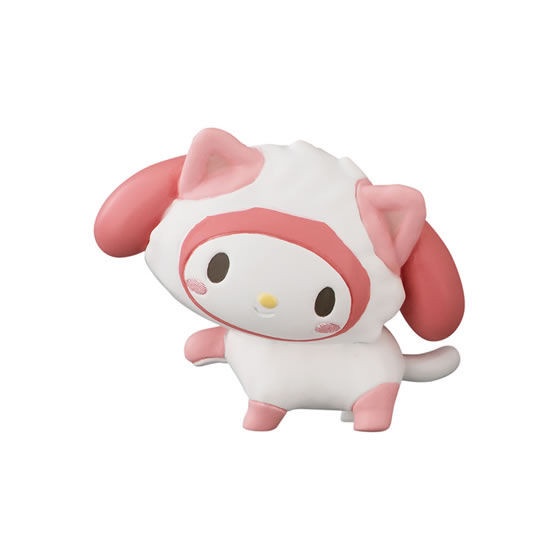 三麗鷗家族變身超萌貓咪扭蛋，Hello Kitty、大耳狗通通換上小貓裝，排隊前進超療癒～
