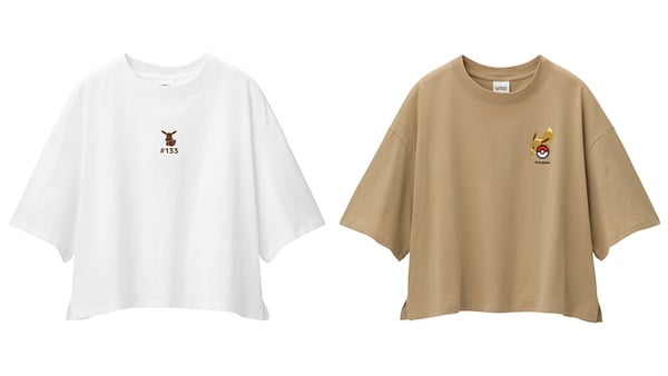 GU X Pokémon聯名系列可愛登場！皮卡丘、伊布、卡比獸T恤必搶，還有超萌皮卡丘手機殼