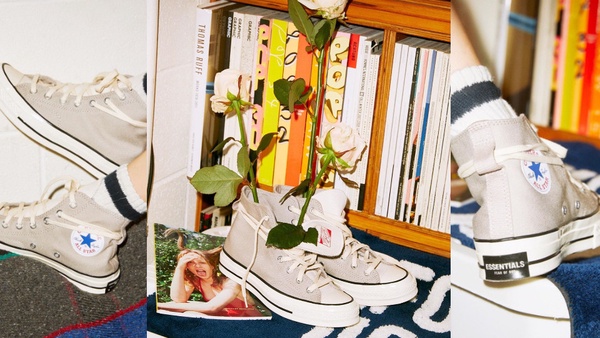 CONVERSE x Fear of God Essentials登場！仙女拼接色再+1，尤其米x灰溫柔配色超欠收～