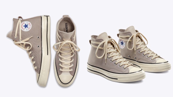 CONVERSE x Fear of God Essentials登場！仙女拼接色再+1，尤其米x灰溫柔配色超欠收～