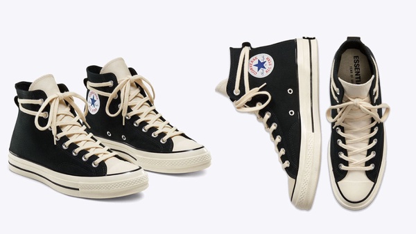 CONVERSE x Fear of God Essentials登場！仙女拼接色再+1，尤其米x灰溫柔配色超欠收～