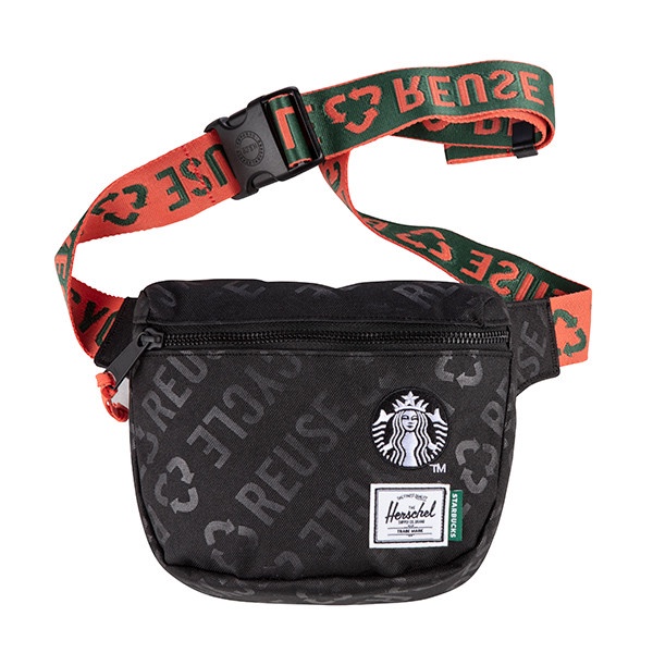 星巴克 X HERSCHEL SUPPLY推出聯名系列，環保3R+綠色內襯設計，經典時尚又實用
