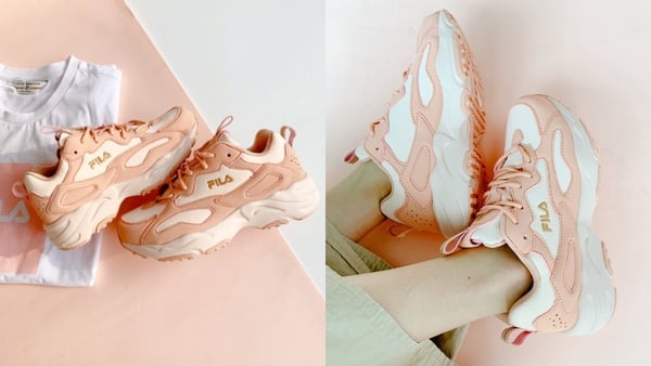 2020「裸粉金」球鞋特搜！FILA 老爹鞋、adidas Originals FALCON，顯白又心機增高！