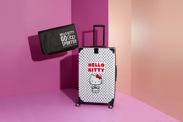 HELLO KITTY出沒生活工場！生活工場X三麗鷗推「運動HELLO KITTY」，游泳Kitty浴巾必收