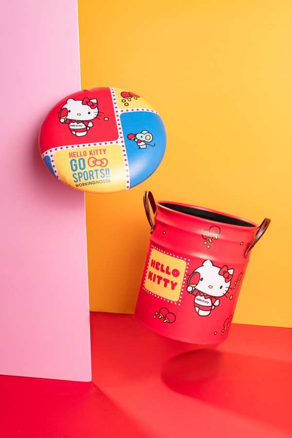 HELLO KITTY出沒生活工場！生活工場X三麗鷗推「運動HELLO KITTY」，游泳Kitty浴巾必收