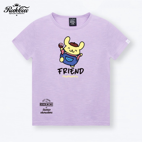 ROCKCOCO X 三麗鷗「Hello Kitty FRIENDS T恤」萌度破表，三麗鷗粉快快收藏！