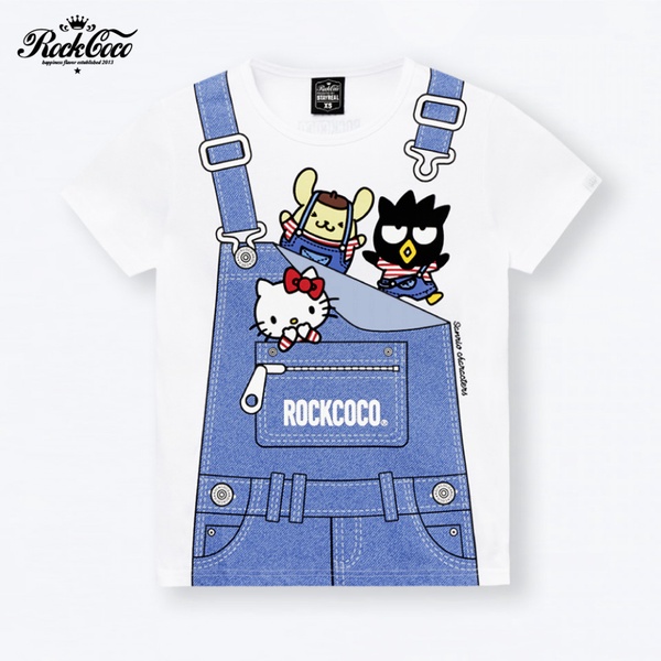 ROCKCOCO X 三麗鷗「Hello Kitty FRIENDS T恤」萌度破表，三麗鷗粉快快收藏！
