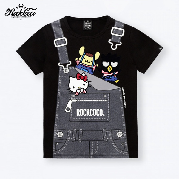 ROCKCOCO X 三麗鷗「Hello Kitty FRIENDS T恤」萌度破表，三麗鷗粉快快收藏！