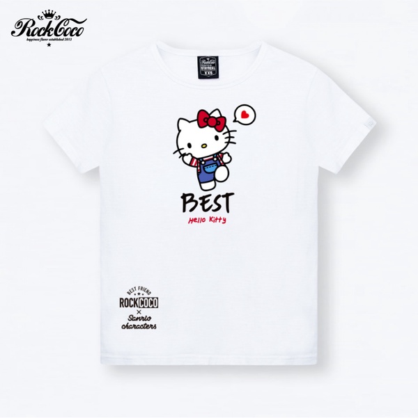 ROCKCOCO X 三麗鷗「Hello Kitty FRIENDS T恤」萌度破表，三麗鷗粉快快收藏！