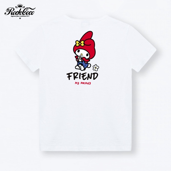 ROCKCOCO X 三麗鷗「Hello Kitty FRIENDS T恤」萌度破表，三麗鷗粉快快收藏！