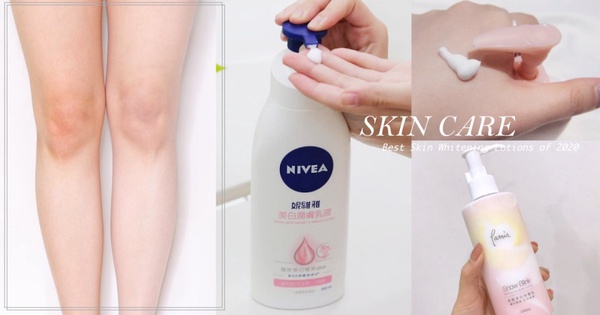 身體美白攻略！網友口碑身體美白乳TOP6，不黏膩、改善色差、雞皮拋光，黑肉底也變白！