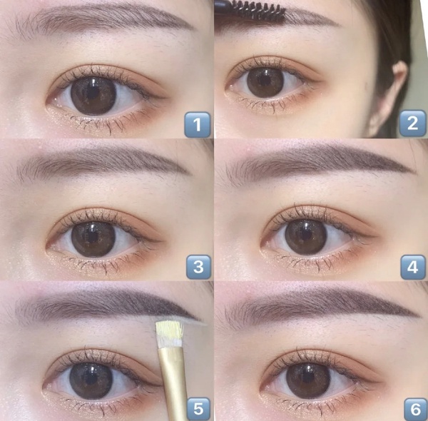眉毛這樣畫瘦臉!依臉型畫適合眉毛形狀,圓臉帶稜角、方臉畫彎眉,新手也簡單畫成功!