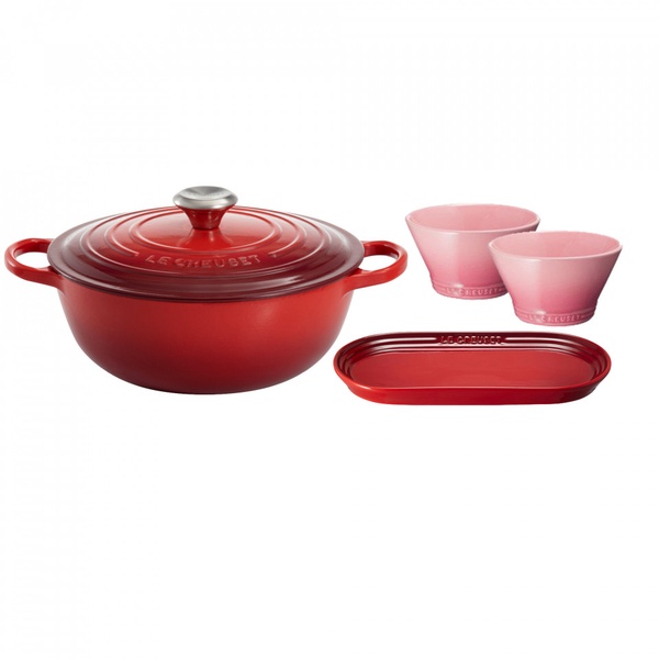 Le Creuset 鍋具下殺五折！超人氣Le Creuset推「母親節特賣組合」，低至44折快搶！