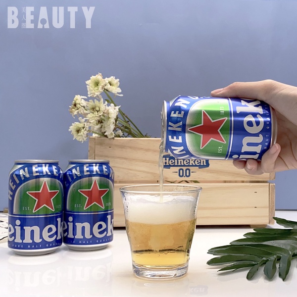 這罐海尼根熱量低於一半!海尼根推出「無酒精啤酒」,味道一樣熱量卻只有70大卡