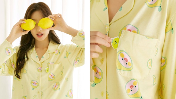 KAKAO FRIENDS夏日系列清爽登場!檸檬大頭的萊恩抱枕超可愛,還有成套居家服必收~