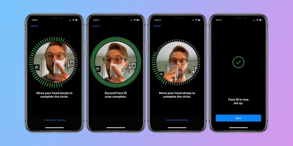 口罩族有福了！Apple貼心簡化Face ID解鎖設計，不用等臉部辨識失敗，即可快速輸入密碼