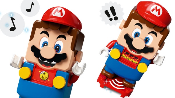 樂高LEGO®「樂高超級瑪利歐」！瑪利歐積木居然有聲音還會換表情，堪稱樂高界創舉～