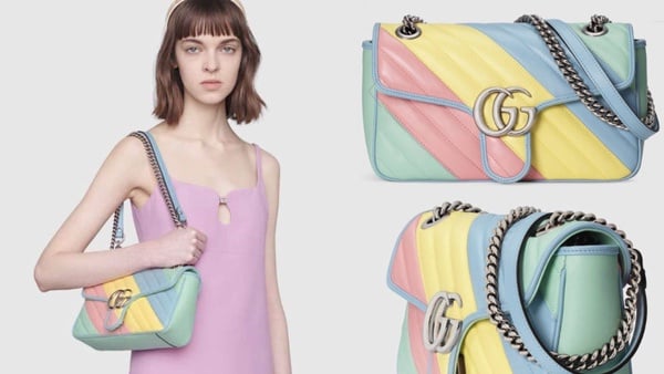 2020 春夏「糖果拚接色」精品包推薦！Gucci、CHANEL、Marc Jacobs，背上秒變小仙女！
