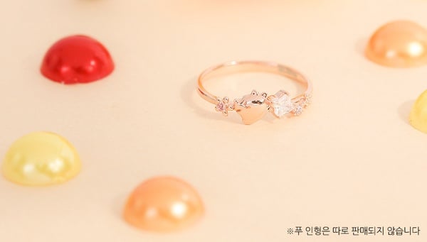 Clue X 迪士尼推出「小熊維尼系列飾品」,超萌維尼戒指、維尼項鍊,可愛又吸睛