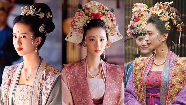 《清平樂》「珍珠落淚妝」超美！古裝劇10款「珍珠落淚妝」，楊冪《仙劍三》超經典