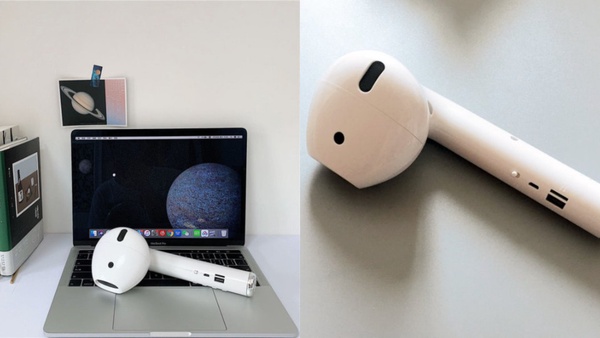 韓國「巨無霸AirPods」真的上市啦～5倍大AirPods藍芽音響，百分百還原還能講電話！
