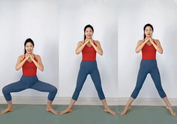 韓國網美教練「瘦大腿內側」運動！三款深蹲變化款推薦，大腿內側燃脂、腿跟變纖細有感