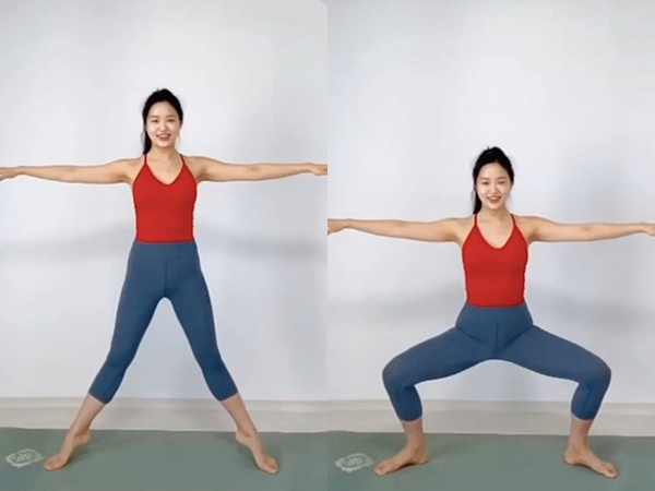韓國網美教練「瘦大腿內側」運動！三款深蹲變化款推薦，大腿內側燃脂、腿跟變纖細有感