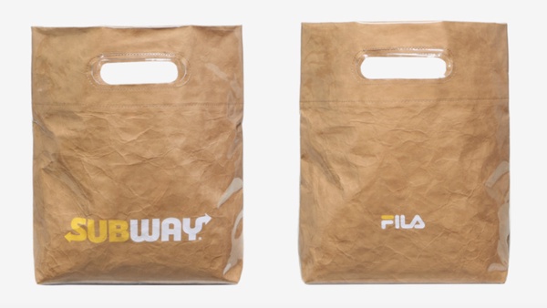 韓國 FILA x SUBWAY 超狂聯名上市！把SUBWAY穿在腳上也清爽，還把紙袋變成手提包～