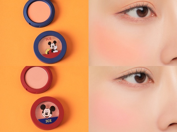 3CE X DISNEY聯名彩妝太犯規！米奇四色眼影、手拿鏡必須收，還有可愛到破表米奇化妝包