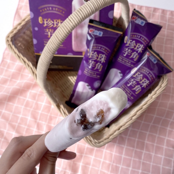 小美雪糕新品！粉嫩「珍珠芋角雪糕」、吃得到布丁的「珍珠布丁雪糕」，這三家超商開賣