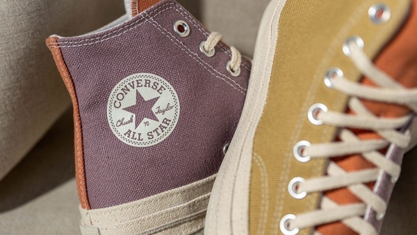 Converse「粉彩拼接撞色」帆布鞋台灣開賣！高筒、低筒通通有，絕美石英粉+寧靜藍必收