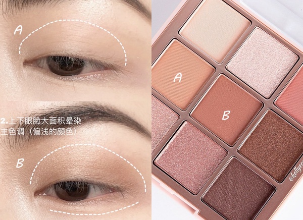 彩妝師不同眼型「萬能眼妝」教學!3色眼影即可矯正眼型,內雙、單眼皮、腫泡都有解