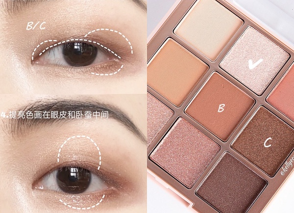 彩妝師不同眼型「萬能眼妝」教學!3色眼影即可矯正眼型,內雙、單眼皮、腫泡都有解