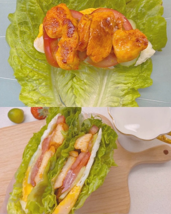 小紅書夯「蔬菜三明治」減脂！外食族簡單做，不挨餓7天減脂瘦凸肚，教練、女星都在吃