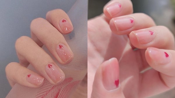 「果凍紅」色系的指甲可以讓手更加顯白!