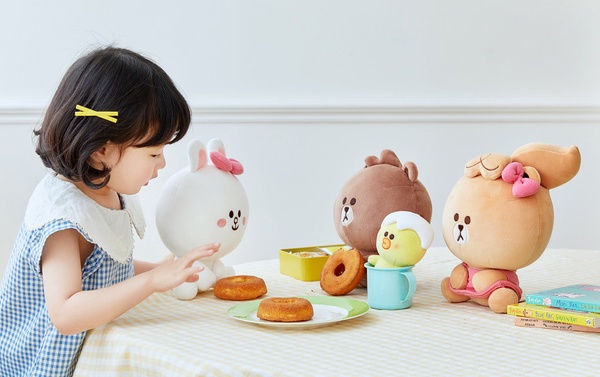 小孩熊大登場!Line Friends推出全新「小孩系列」,熊大、兔兔、莎莉化身嬰孩更呆萌!