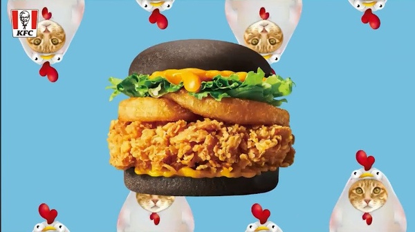 黑色漢堡現身肯德基!KFC推「金沙黑爵士咔啦雞腿堡」,濃郁鹹蛋黃金沙,5/19限定開賣