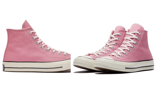 2020夏日粉色球鞋推薦，Vans 推出「蜜桃粉奶蓋」新色，Converse高筒火鶴粉超吸睛～