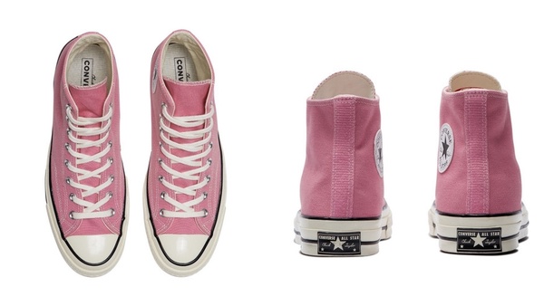 2020夏日粉色球鞋推薦，Vans 推出「蜜桃粉奶蓋」新色，Converse高筒火鶴粉超吸睛～