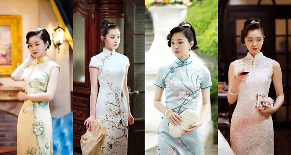 《韞色過濃》張予曦旗袍美炸!10位陸劇旗袍女郎,趙麗穎優雅、鞠婧禕仙,第三位最經典