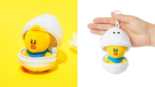 LINE FRIENDS 路易士蛋殼玩偶