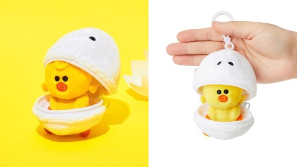 LINE FRIENDS 愛莉蛋殼玩偶