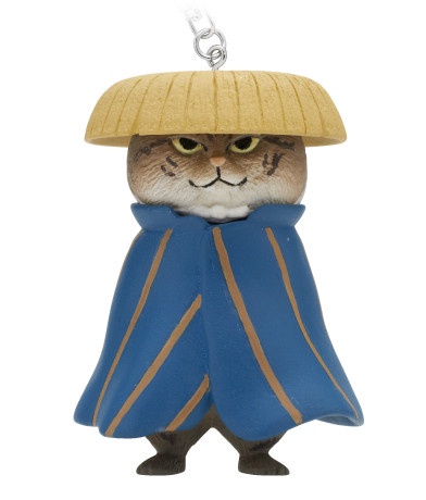 推特爆紅《叫我對大哥》扭蛋鑰匙圈登場！日本浪人、買菜、偷魚，超逗趣造型貓奴必收藏