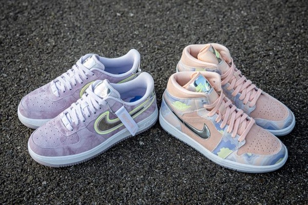 女子限定款！Nike 新系列釋出Air Jordan 1、 Air Force 1夢幻粉嫩色系！
